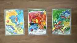 Pokemon 30th Anniversary First Partner Kanto Bulbasaur Charmander Squirtle Promo - Image 1