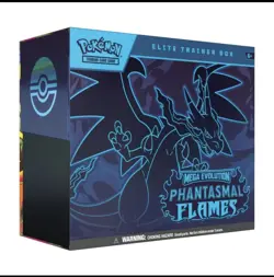 Pokemon TCG Phantasmal Flames Elite Trainer Box ETB SEALED - Image 1