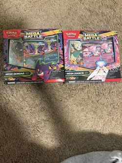Pokemon TCG Mega Gengar ex & Mega Diancie ex Battle Decks-Set of 2 BRAND NEW - Image 1