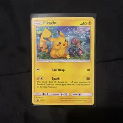 Pikachu (Black Star Promo) Pokemon TCG Holo SM86 - Image 1