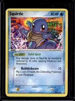 2006 Pokemon EX Crystal Guardians Squirtle #64/100 - Image 1