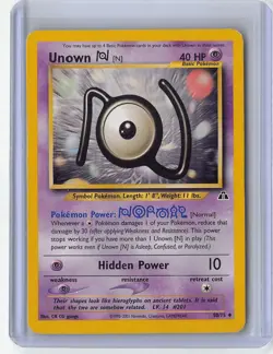 Unown [N], Pokemon Uncommon Neo Discovery 50/75 MP - Image 1