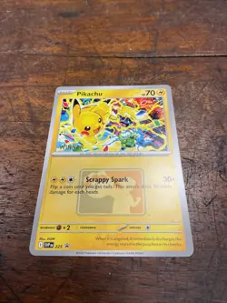 Pikachu “Winner” Promo 2025 World Championships SVP EN 225 Pokemon Worlds Rare - Image 3