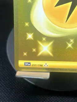 Pokemon TCG Basic Lighing Energy 257/198 Scarlet & Violet Hyper Rare NM - Image 5