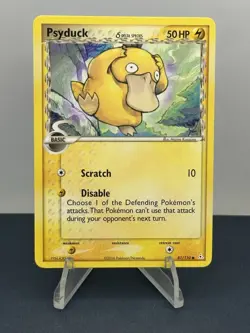 Pokemon Psyduck Delta Species 81/110 Holon Phantoms Regular LP Condition - Image 1