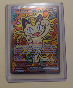 Meowth ex 121/088 Pokemon - Perfect Order Set - Pack Fresh - Image 1