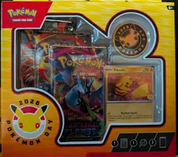 Pokemon Day 2026 Collection Box 30th Anniversary 3 Packs NEW/Factory Sealed - Image 1