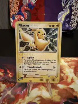 2003 Pokemon TCG Pikachu 12 Holo Rare Promo E Reader - Image 1