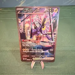 Pokemon Miraidon ex Special Illustration Rare Holo SV01 244/198 220 HP - Image 1