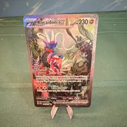 Pokemon Koraidon ex Special Illustration Rare Holo SV01 Base Set 247/198 230 HP - Image 1