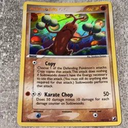 Sudowoodo Holo 15/115 Pokemon EX Unseen Forces 2005 - Image 2