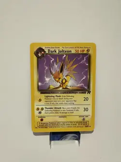 Pokemon TCG Dark Jolteon 38/82 Team Rocket Uncommon NM - Image 1