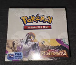 Pokemon TCG: Scarlet & Violet Paldea Evolved Factory Sealed Booster Box - Image 1