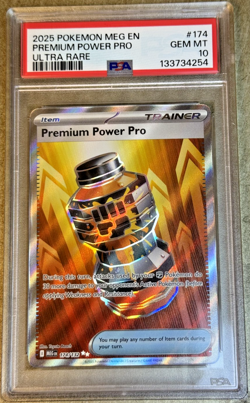 2025 POKEMON MEG EN PREMIUM POWER PRO ULTRA RARE #174 💎 PSA 10 - Image 1