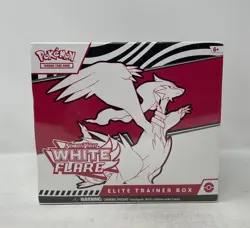 Pokemon TCG Scarlet & Violet White Flare Factory Sealed Elite Trainer Box!!! - Image 1