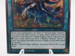 Radiant Typhoon Vision 1st Edition Starlight Rare RA05-EN075 Yu-Gi-Oh! - Image 2