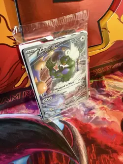 Pokemon TCG Tornadus SVP210 Black Star Promo Sealed Pokemon Center Stamped - Image 2