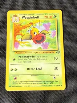 Weepinbell 48/64 Pokemon Jungle 2 - Image 1