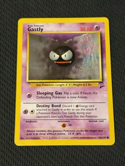 Gastly 75/130 - Base Set 2 Pokemon 1 - Image 1