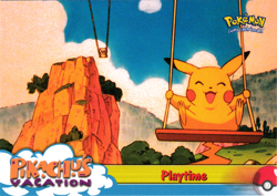#57 Playtime MP - Topps Pokemon Pikachu's Vacation Blue Logo - Image 1