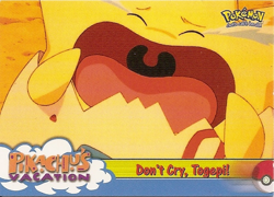 #43 Don't Cry, Togepi! LP - Topps Pokemon Pikachu's Vacation Blue Logo - Image 1