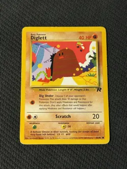 Diglett 52/82 - Pokemon Team Rocket HP - Image 1