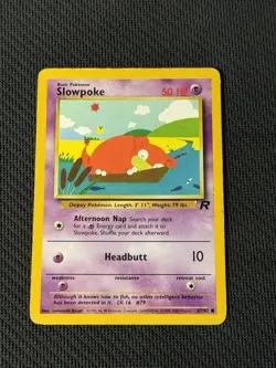 Slowpoke 67/82 - Pokemon Team Rocket HP - Image 1