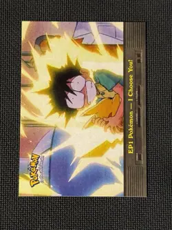 EP1 Pokemon I Choose You! - Pokemon Topps - NM - Image 1