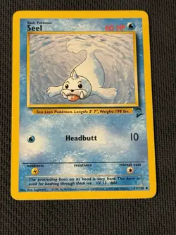 Seel 61/130 Pokemon Base Set 2 (HP) - Image 1
