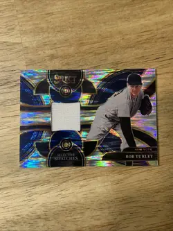 Bob Turley 2024 Panini Select Selective Swatches Sparks Prizm Patch Yankees - Image 1