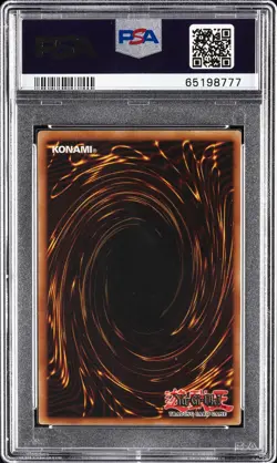 2002 YU-GI-OH! STARTER DECK: YUGI 1ST EDITION #006 DARK MAGICIAN PSA 10 - Image 2