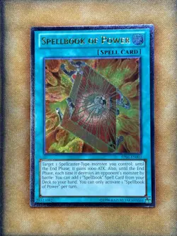 Yugioh Spellbook of Power AP02-EN003 Ultimate Rare NM - Image 1