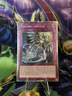 Yugioh Dominus Impulse RA05-EN080 1st-ed PLATINUM SECRET RARE NM - Image 1