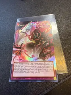 Dominus Purge RA05-EN150 [Extended Art] Ultra Rare Rarity Collection V Yugioh NM - Image 2
