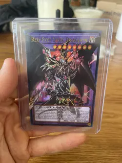 Yu-Gi-Oh! TCG Red-Eyes Dark Dragoon Ultra Rare Extended Overframe Mint Condition - Image 3