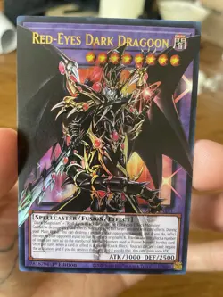 Yu-Gi-Oh! TCG Red-Eyes Dark Dragoon Ultra Rare Extended Overframe Mint Condition - Image 4
