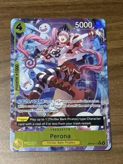 Perona - OP14-111 (Alternate Art) OP14-111 The Azure Sea's Seven One Piece TCG - Image 1