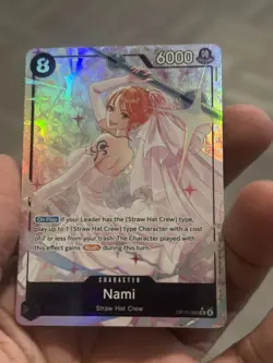 Nami OP15-086 SR ALT ART Adventure on KAMI’s Island ONE PIECE Card ENGLISH OP15 - Image 1