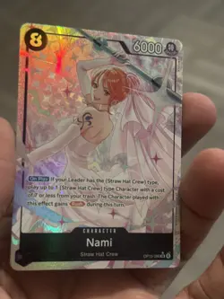 Nami OP15-086 SR ALT ART Adventure on KAMI’s Island ONE PIECE Card ENGLISH OP15 - Image 4