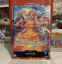 Rebecca OP15-039 Leader AA One Piece TCG Japanese - Image 1