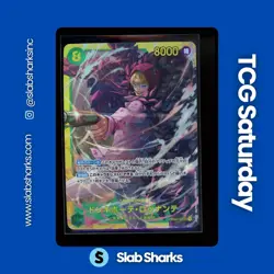 2024 ONE PIECE JP KINGD. OF INTRIGUE #OP04-119 DONQUIXOTE DOFLAMINGO SECRET RARE - Image 1