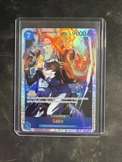 Sabo OP15-046 SR Super Rare One Piece OP-15 Adventure on Kami’s Island Holo NM - Image 1