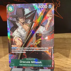 Mihawk Dracule OP12-030 One Piece CCG Legacy of the Master English Edition - Image 1