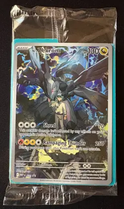 Pokemon TCG Ascended Heroes N's Zekrom #31 Black Star Promo NM Sealed - Image 1