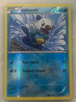 Oshawott 39/149 Boundaries Crossed Reverse Holo - Image 1