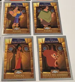 2025 Topps Chrome Disney, Comp 8 Card Zootopia Insert Set+8 Diff Emperors Groove - Image 5