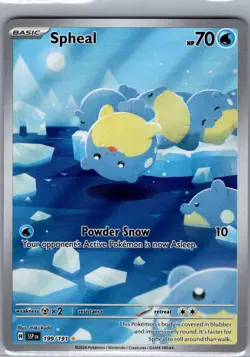 Spheal 199/191 SV08: Surging Sparks - Pokemon Card - NM - Image 1