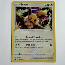 Pokemon TCG Eevee SWSH118 SWSH: Sword & Shield Holo Promo Card 2021 NM/LP - Image 1