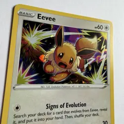 Pokemon TCG Eevee SWSH118 SWSH: Sword & Shield Holo Promo Card 2021 NM/LP - Image 2