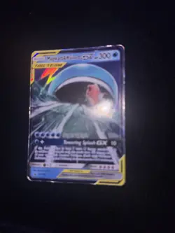 Pokemon Magikarp & Wailord GX Promo Holo TAG TEAM SM166 Sm Card - Image 1